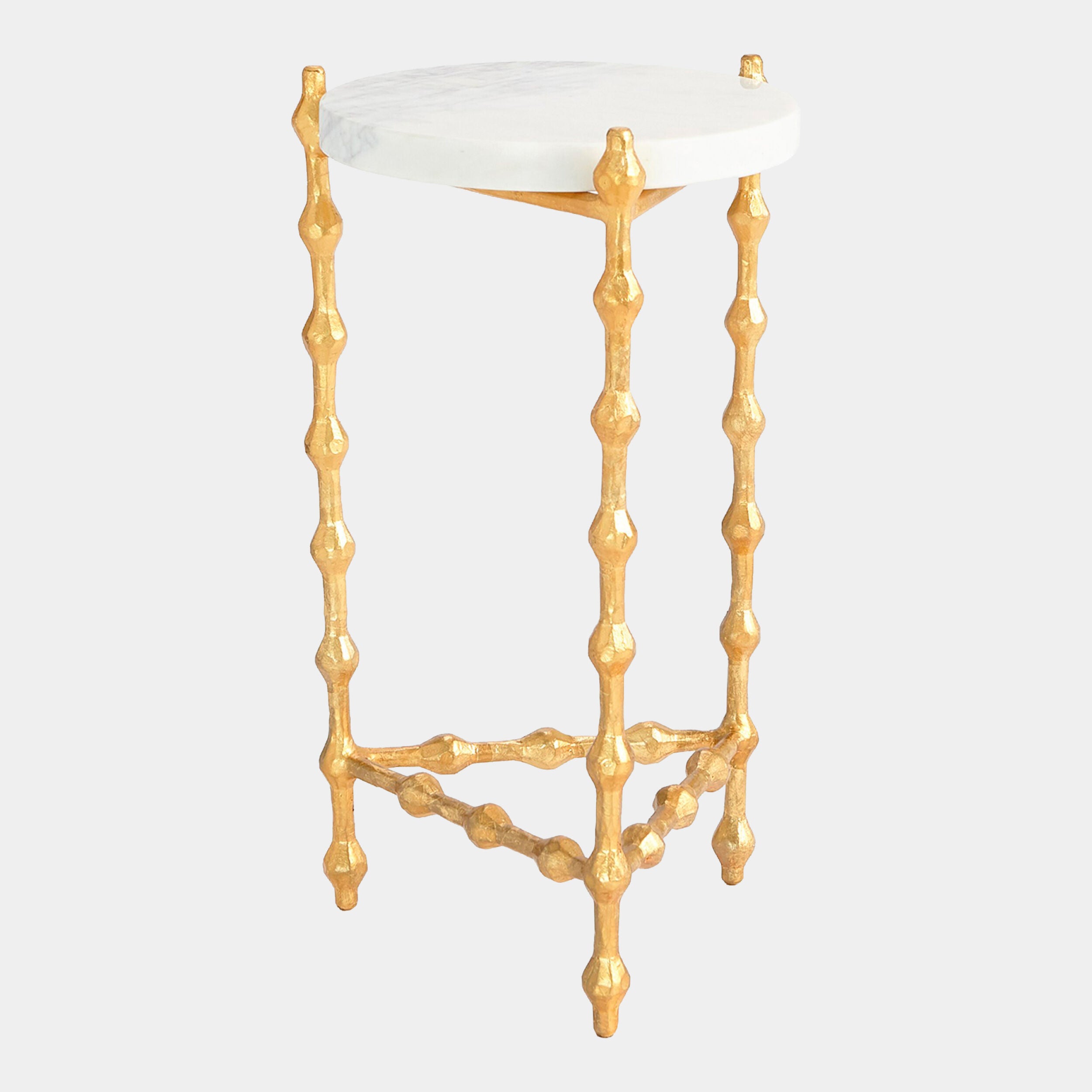 Elder Drinks Table-Gold Leaf