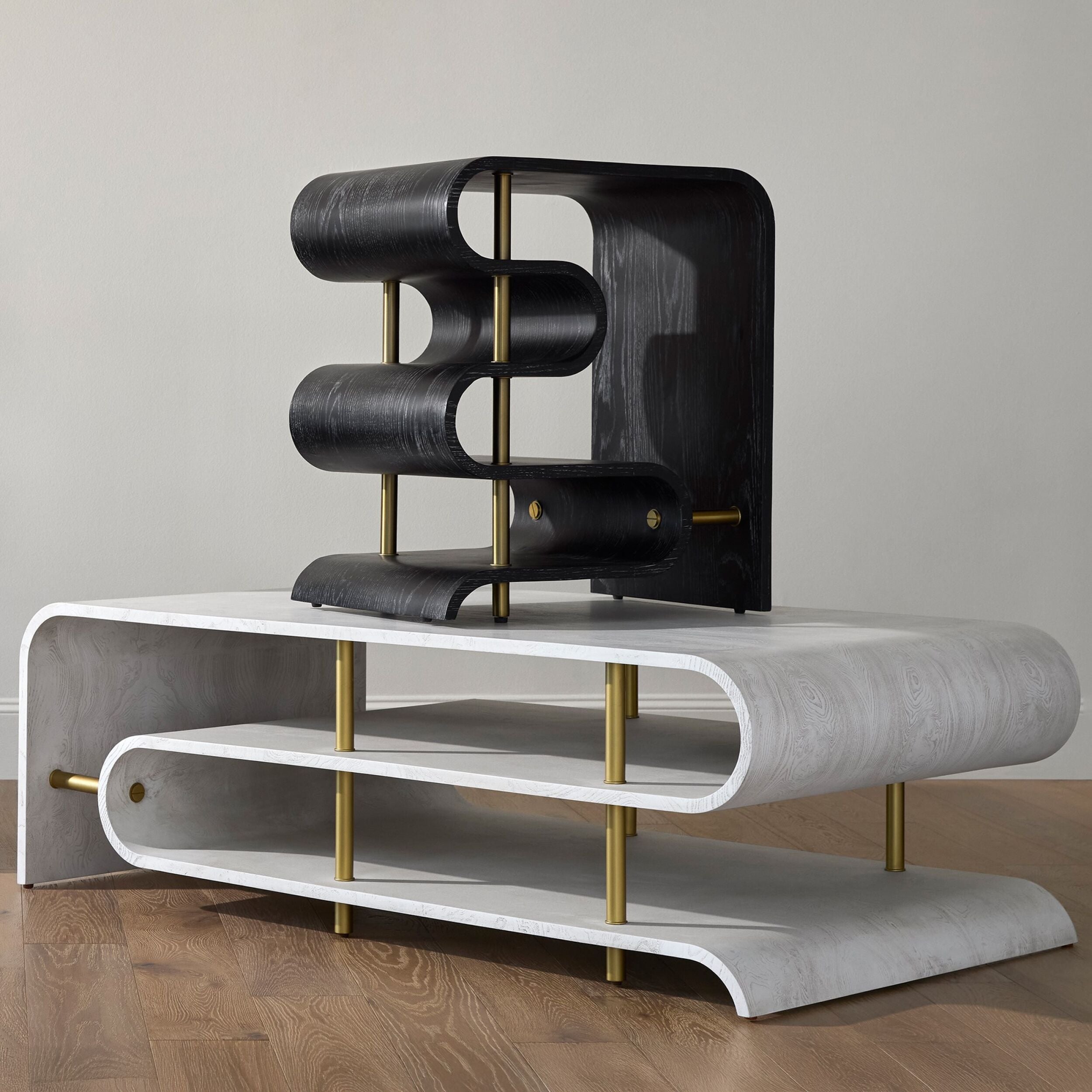 Traverse Coffee Table-White