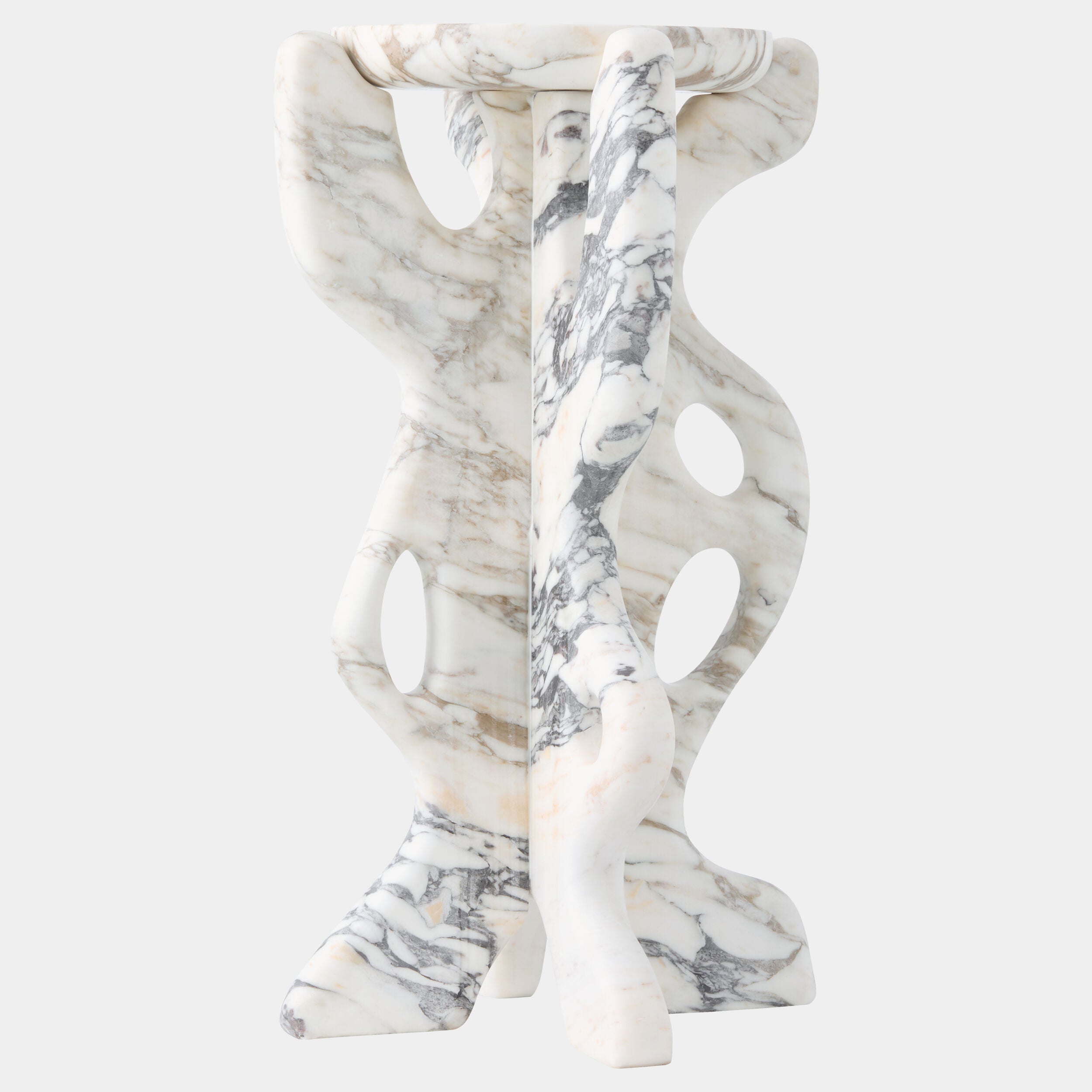Allegra Drinks Table-Calacatta
