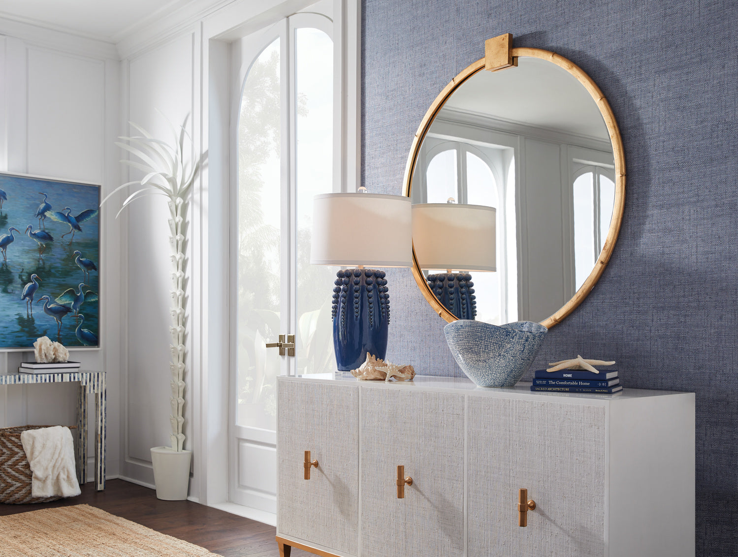 Eternity Mirror - Gold (Lg) in 50 / Iron - Chelsea House