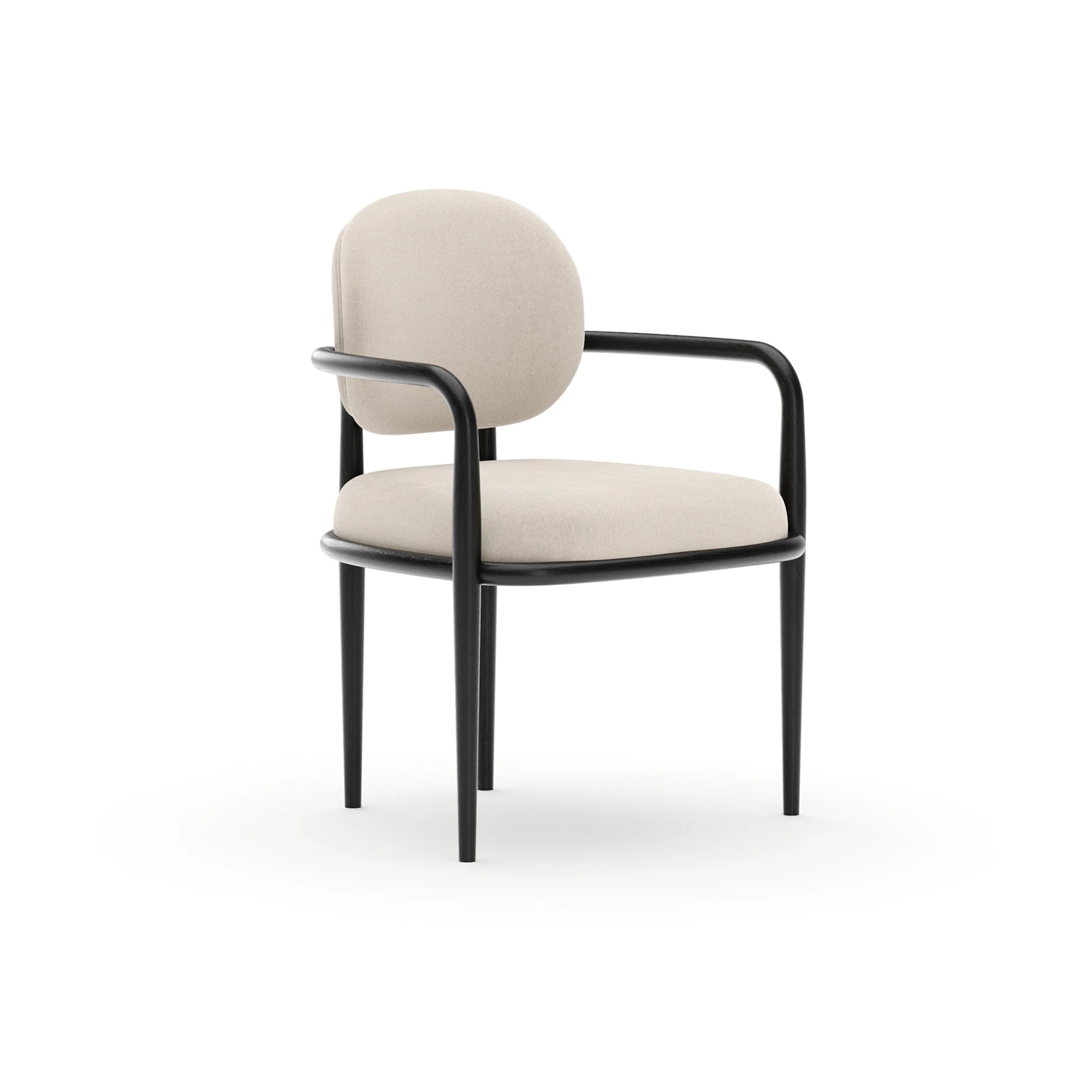 Madera Dining Arm Chair – Dining Chairs by Caracole | Sutter & Vale