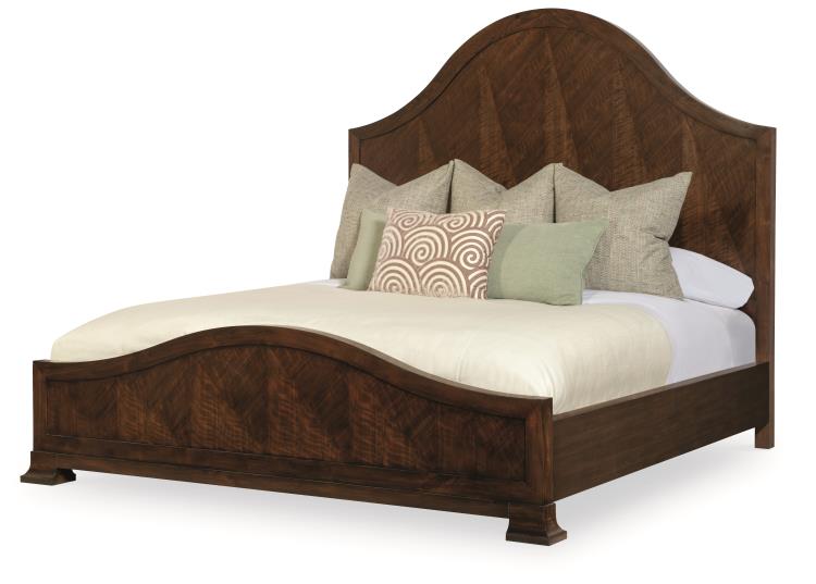 Mcalpine Wood Panel Bed -