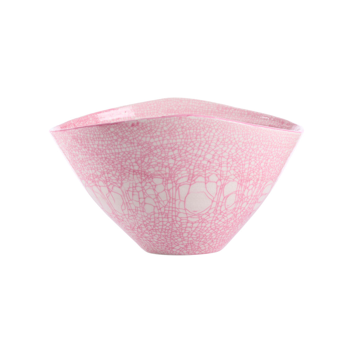 Pink Oval Centerpiece in 8 / Ceramic/Porcelain - Chelsea House
