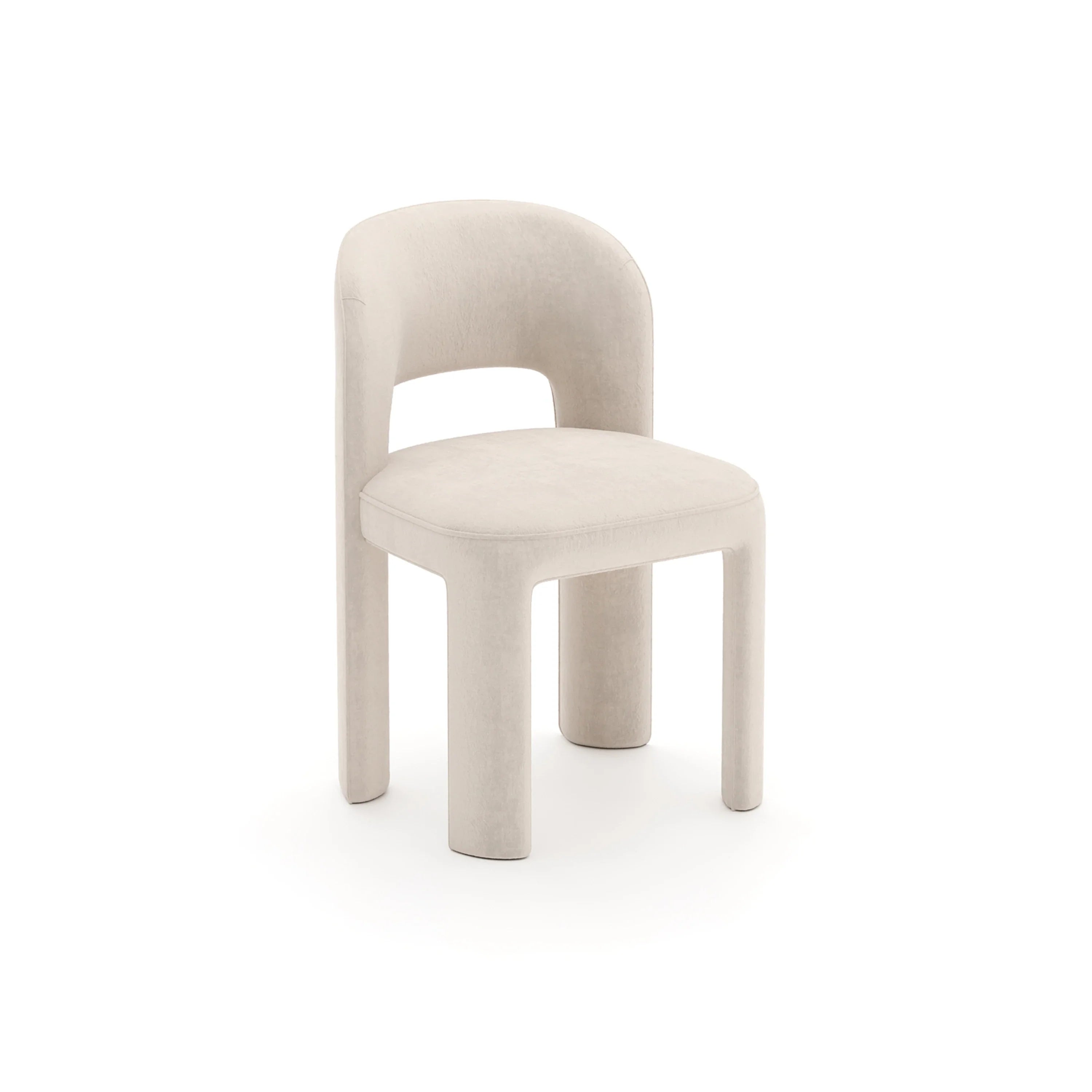 Overlap Side Chair Ivory – Dining Chairs by Caracole | Sutter & Vale