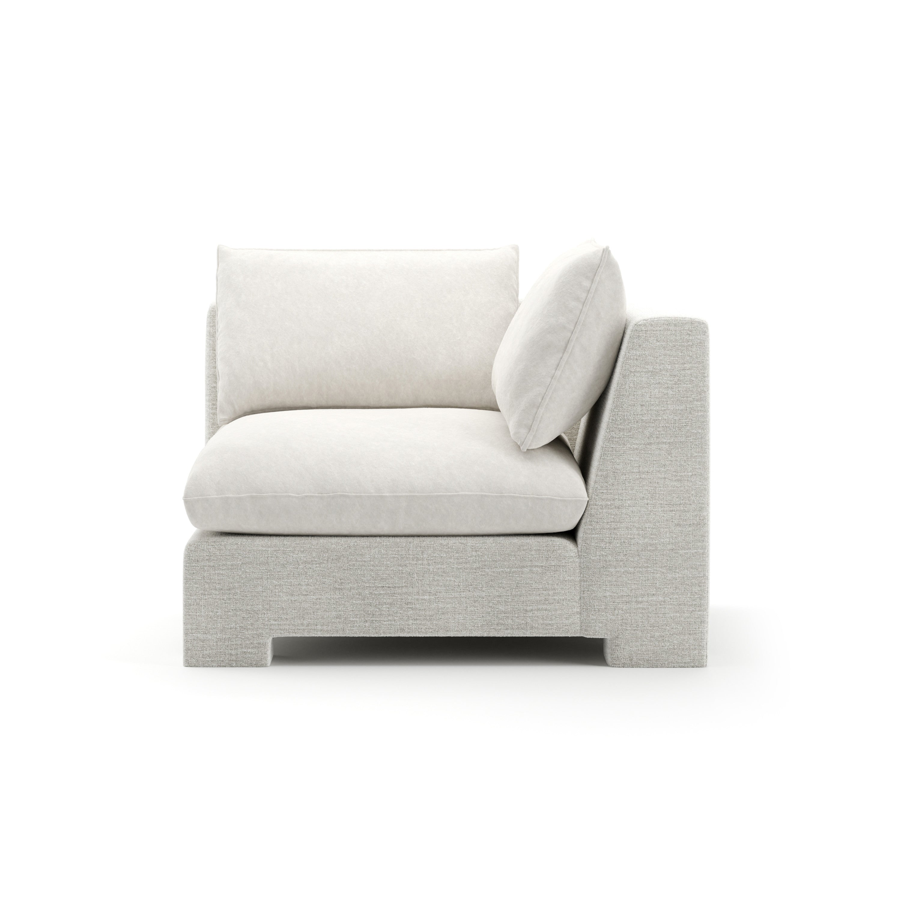 Devon Corner Ivory