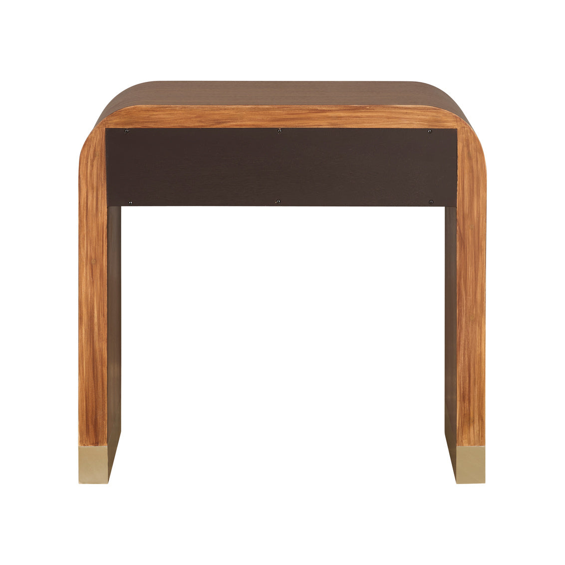 Harlow Side Table in Honey/Cream/Gold Leaf / Wood - Chelsea House