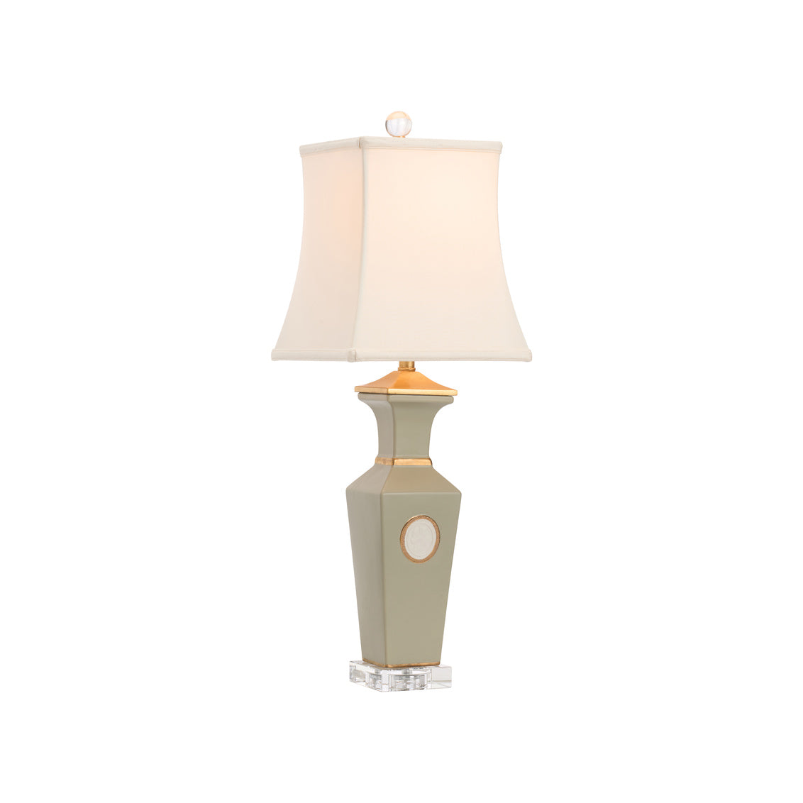 Intaglio Lamp - Green