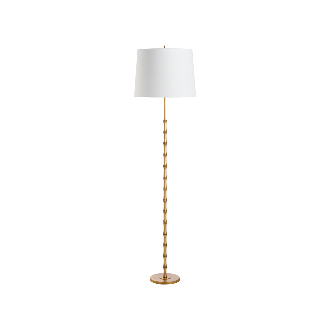 Artois Floor Lamp - Aged Brass in 62 / Metal - Chelsea House