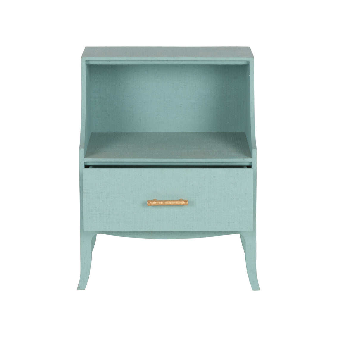 George III Bedside Table - Blue in 31 / Wood - Chelsea House