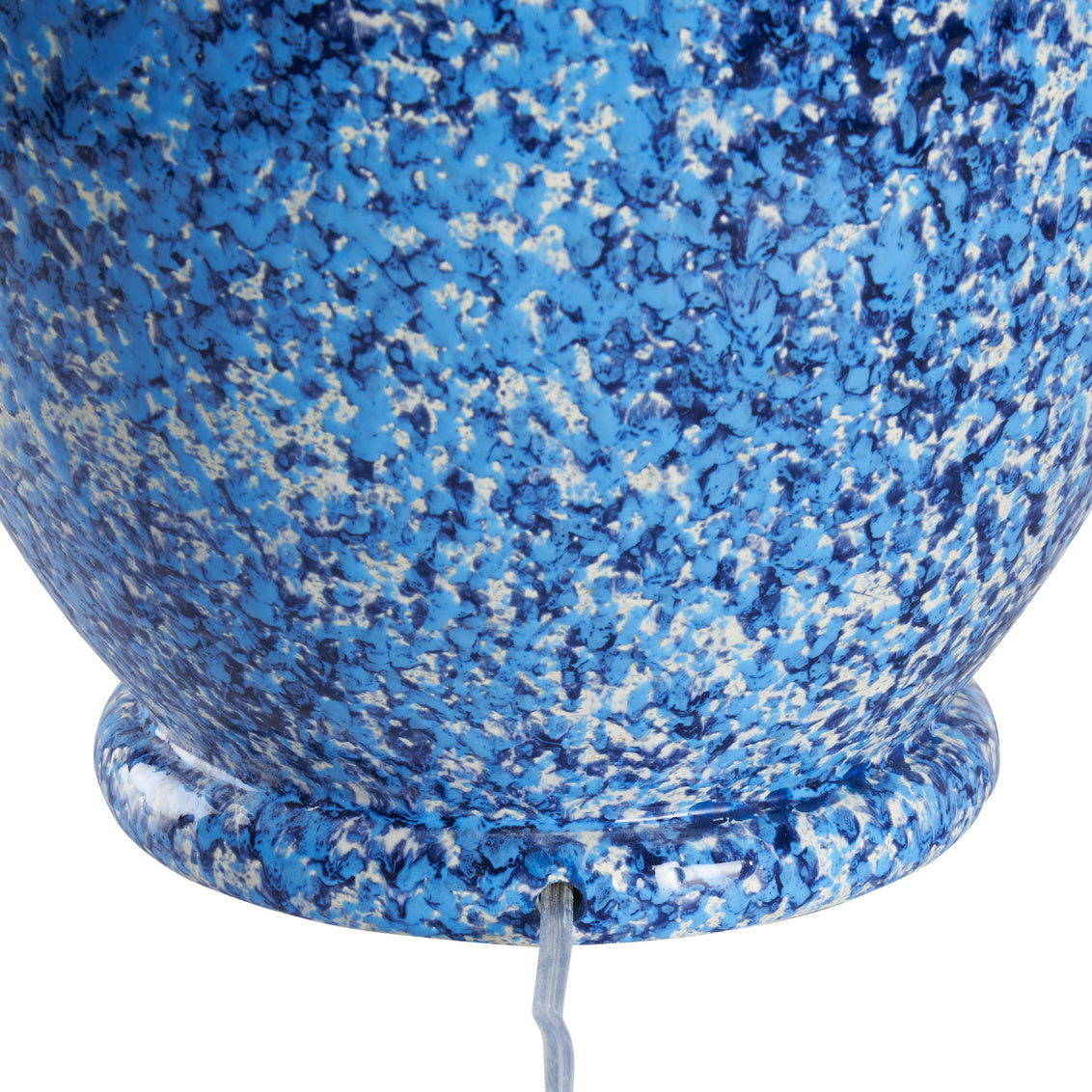 Spatter Lamp - Blue in 28.5 / Ceramic/Porcelain - Chelsea House