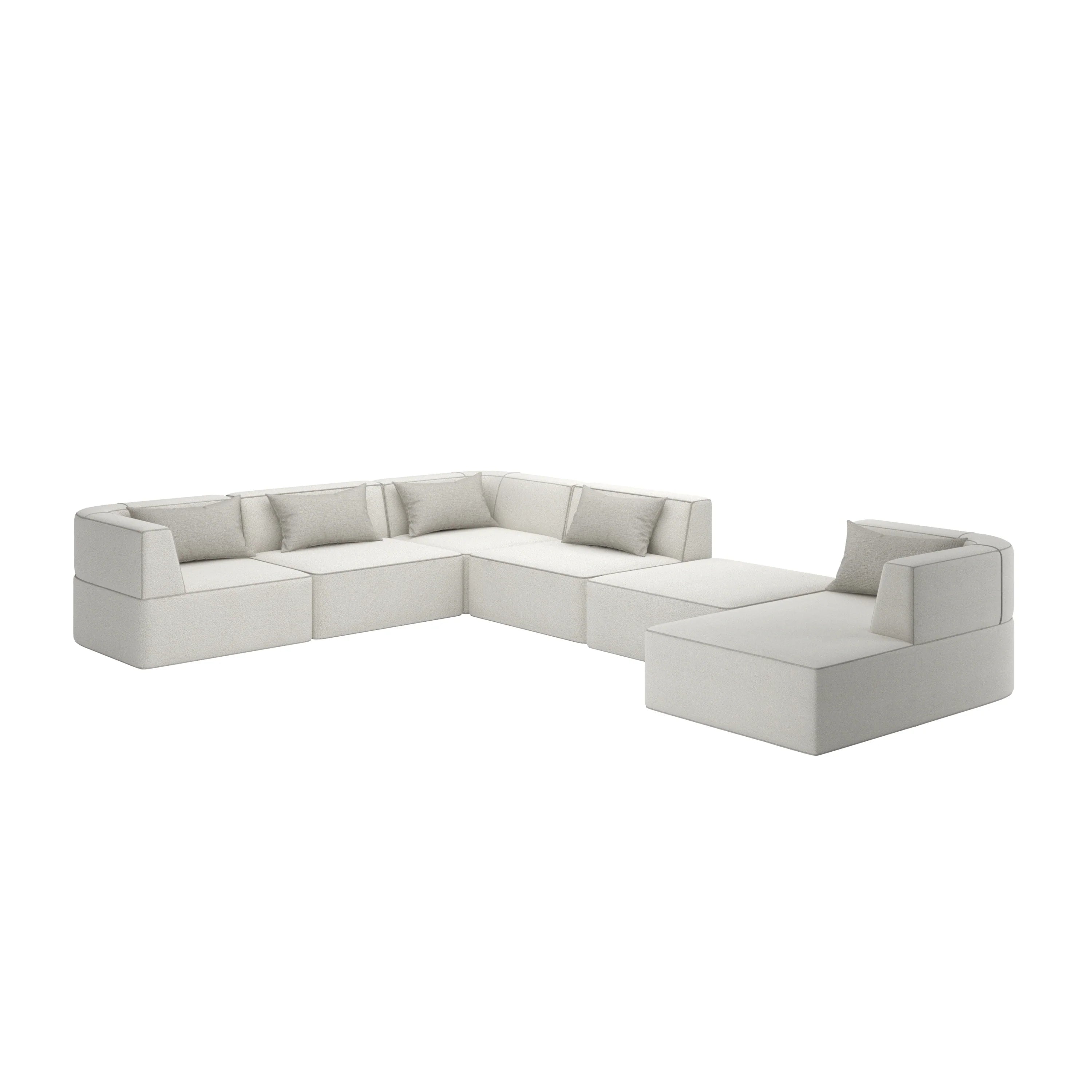Marbella 6Pc Sectional