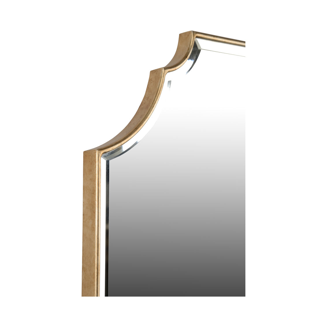 Brighton Mirror - Silver in Antique Silver Leaf/Beveled / Metal - Chelsea House