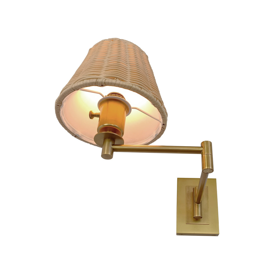 Uptown Sconce in Antique/Natural / Brass - Chelsea House