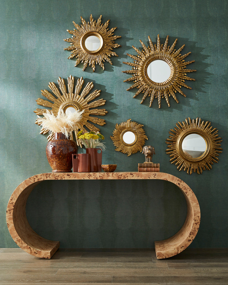 Lumiance Mirror in Antique Gold/Clear / Wood - Chelsea House