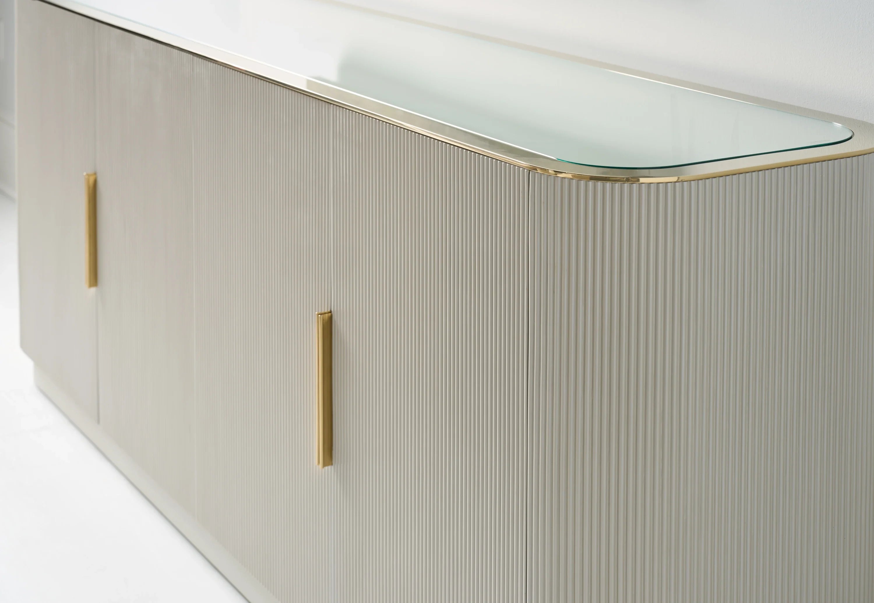 Love Sideboard - Matte Pearl – Sideboards & Buffets by Caracole | Sutter & Vale