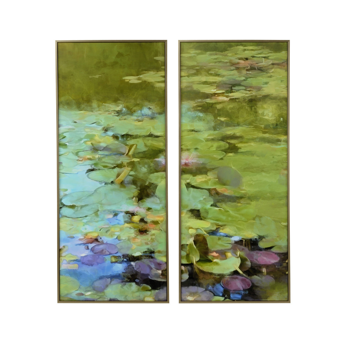 Light on Lily Pond in 61h x 52w x 2d / Canvas - Chelsea House