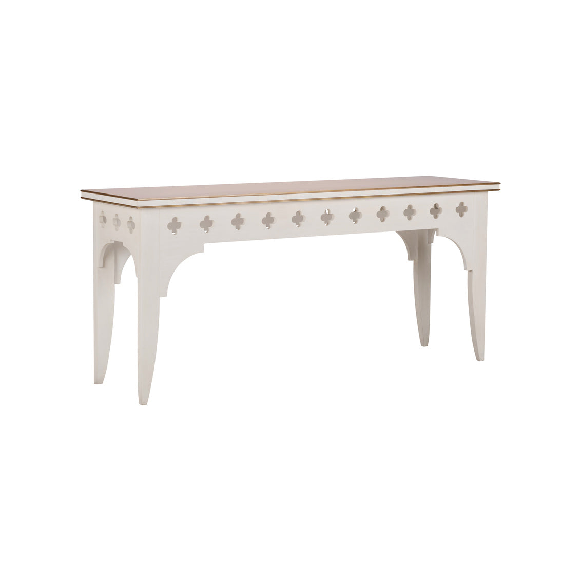 Quatrefoil Console