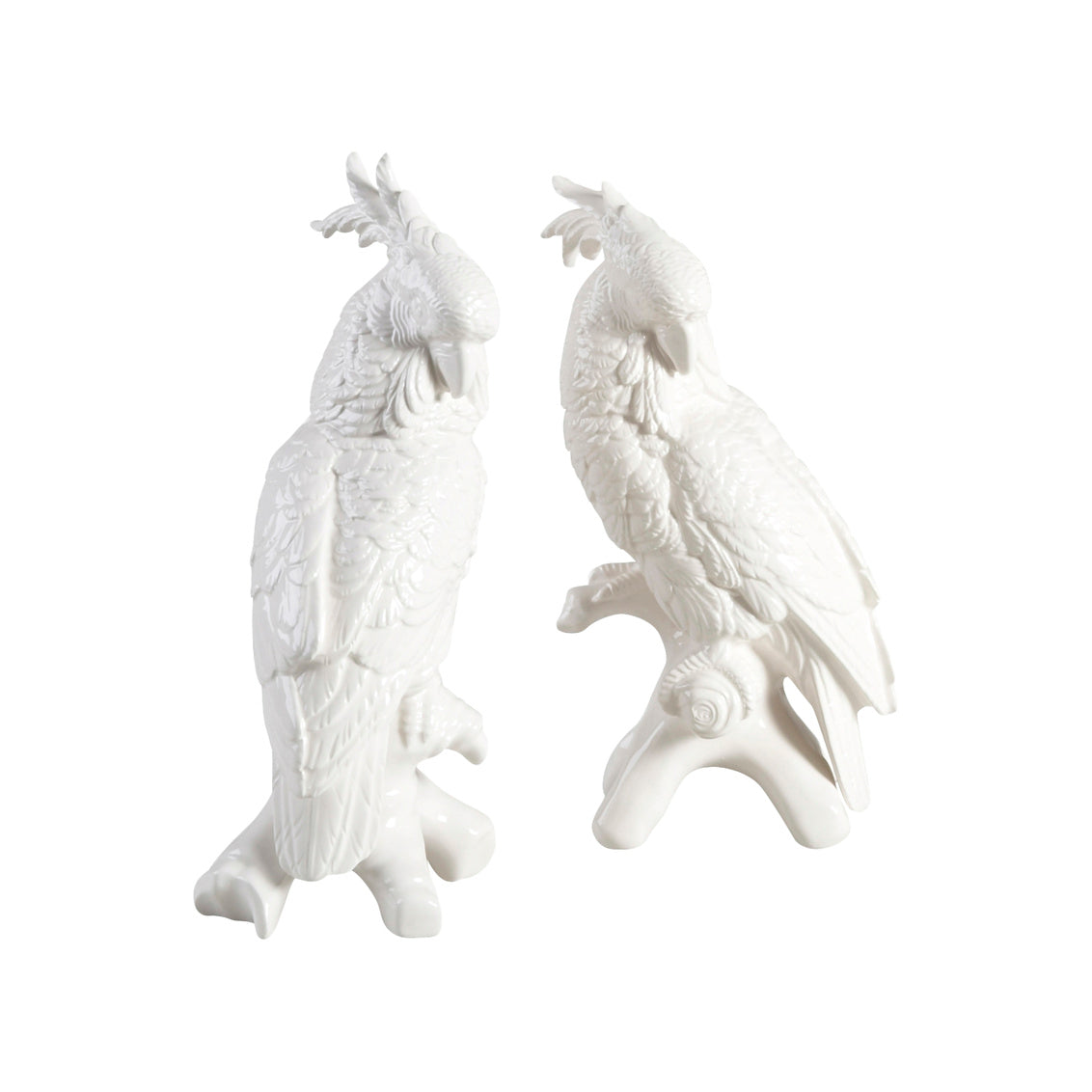 Cockatoos (Pr) in 14 / Ceramic/Porcelain - Chelsea House