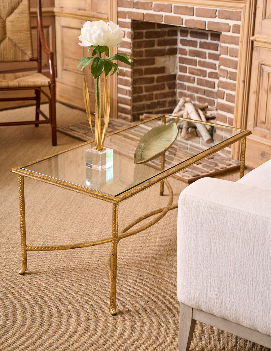 Watson Coffee Table - Gold in 17 / Iron - Chelsea House