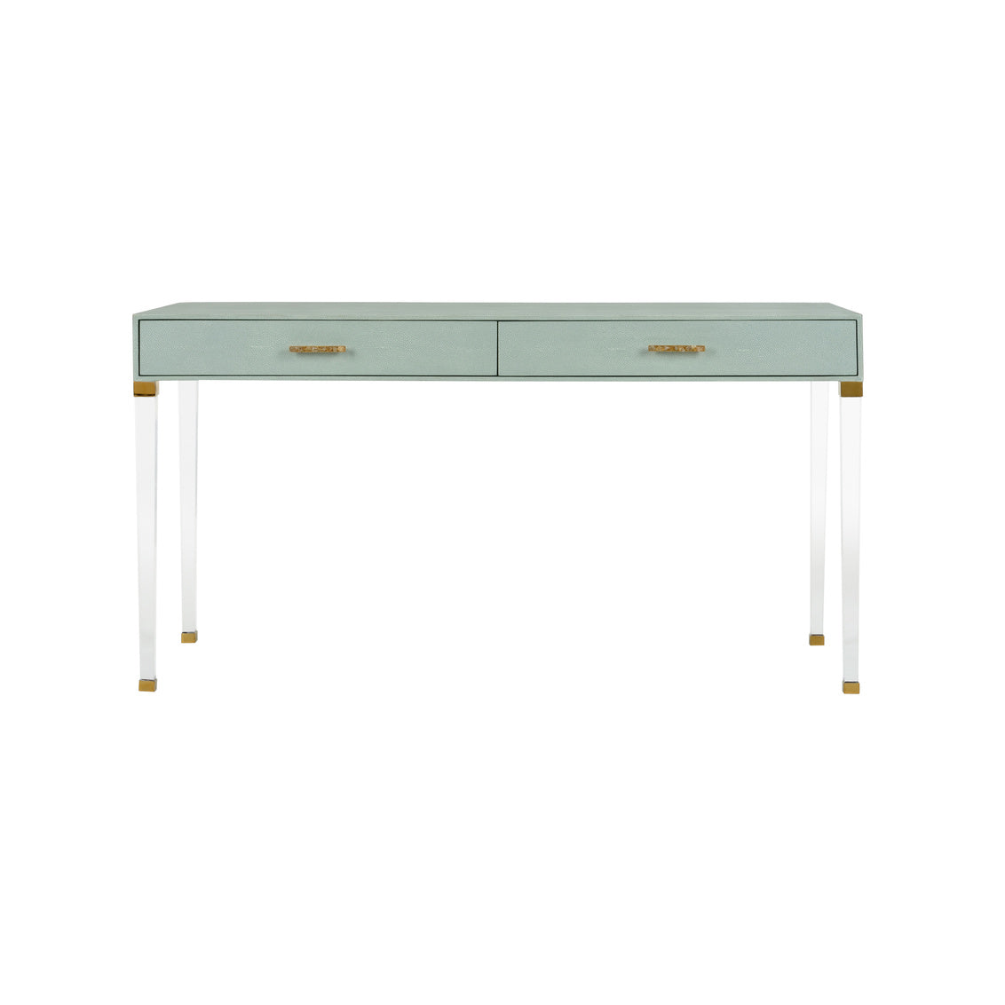 Camilla Desk in 28.75h x 54.25w x 22d / Shagreen - Chelsea House