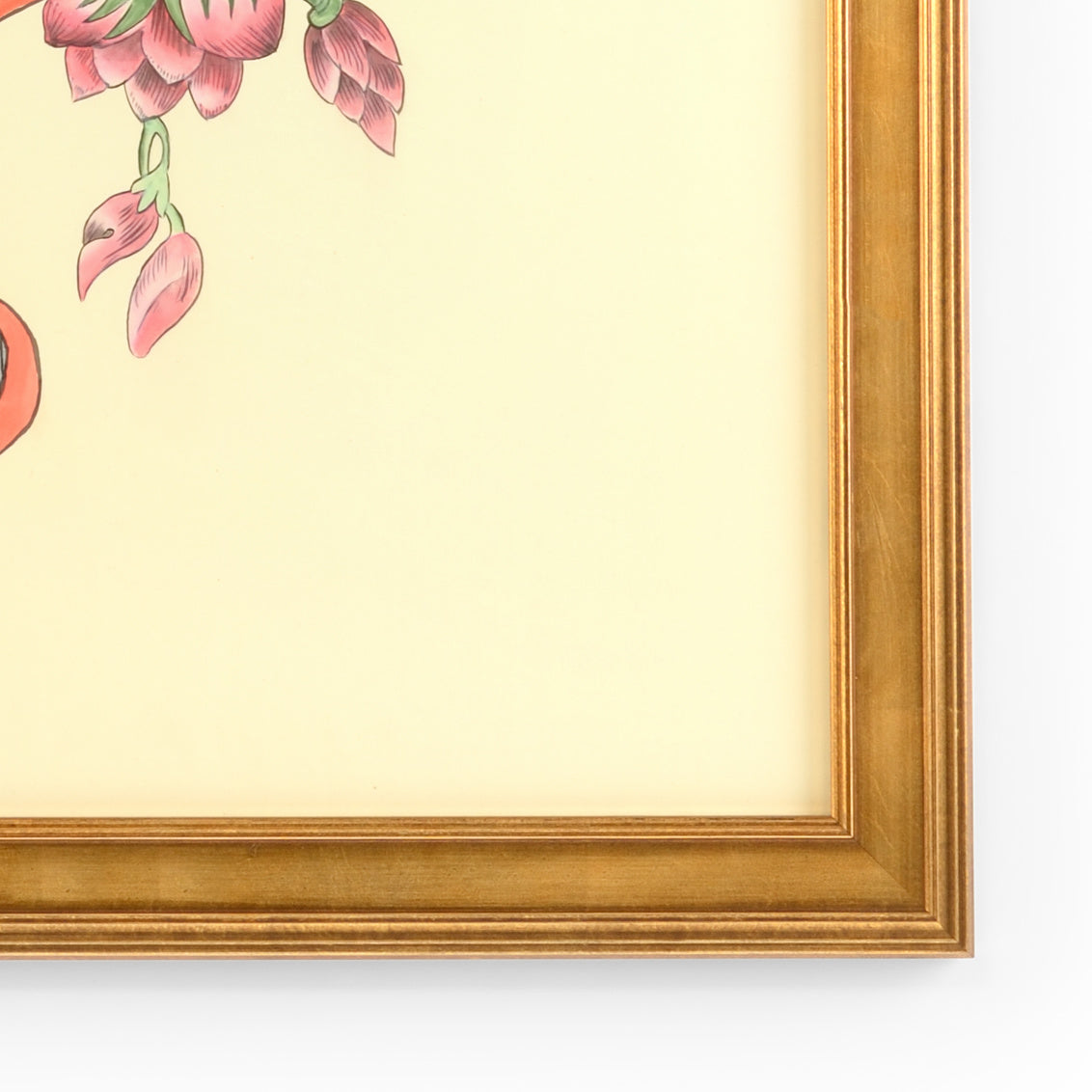 Chinoiserie Basket III in 55.5h x 37w x 1d / Canvas - Chelsea House