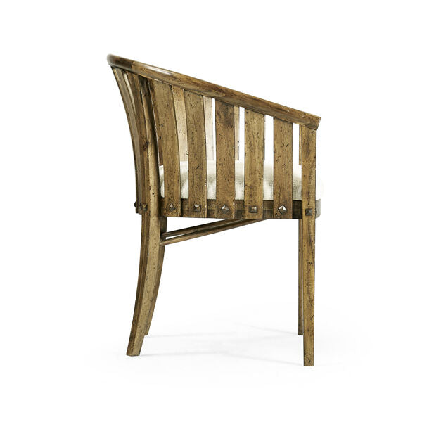 Casual Tub Upholstered Arm Chair
