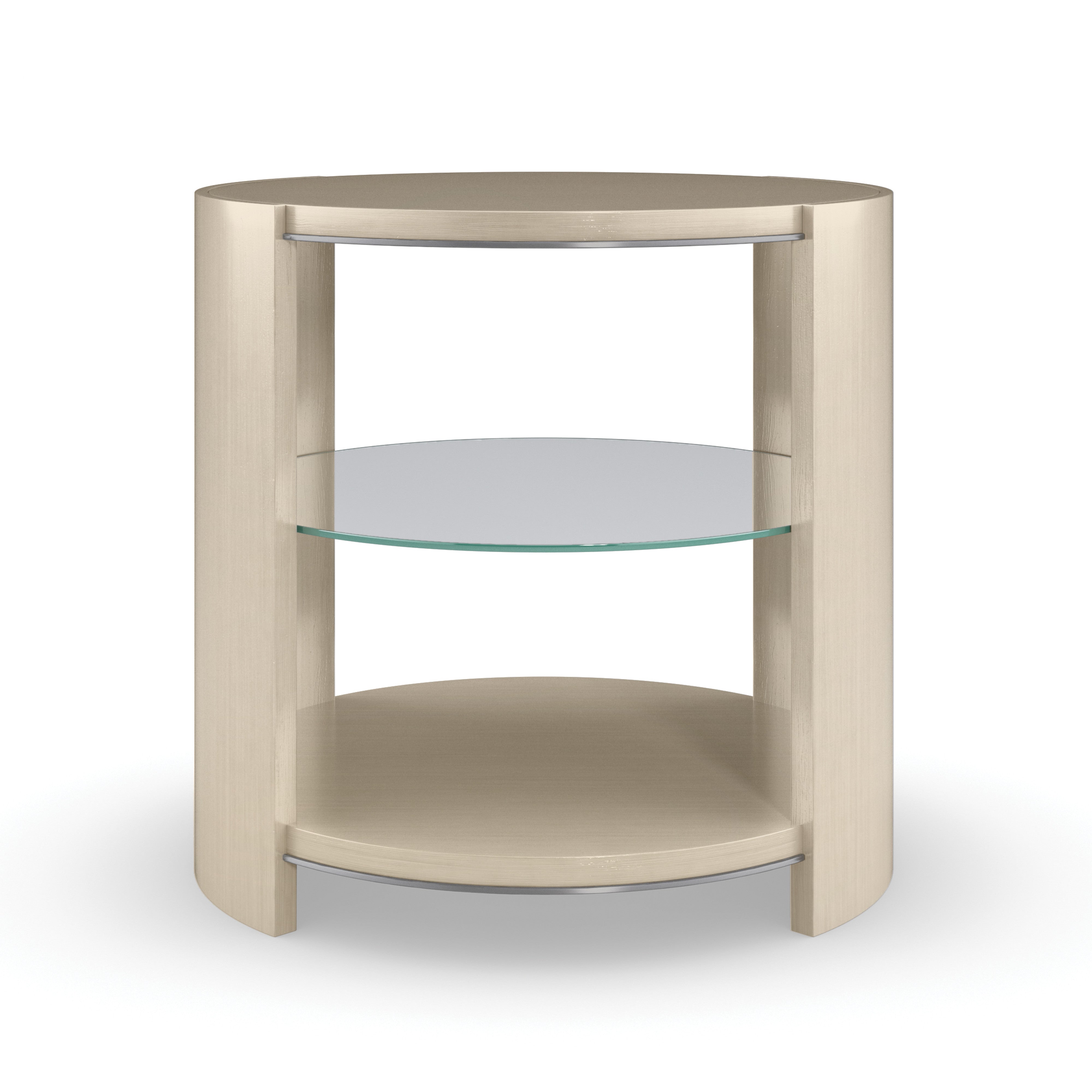 Da Vita Round End Table – Side & End Tables by Caracole | Sutter & Vale