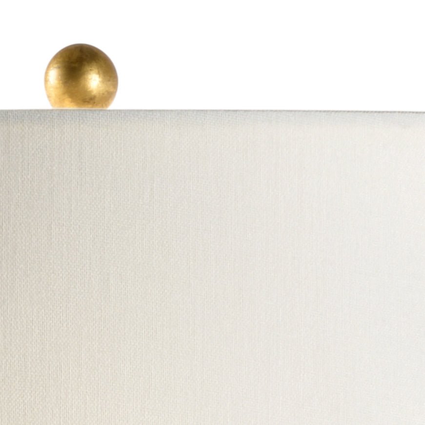 Greek Key Gold Lamp in 35.5 / Iron - Chelsea House