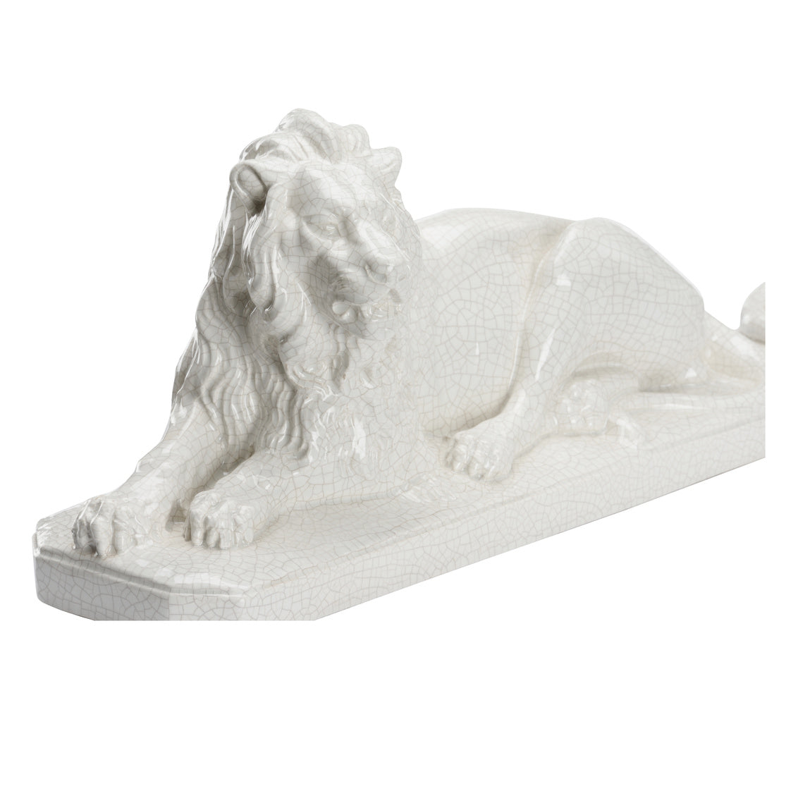 White Lions (PR) in 8 / Ceramic/Porcelain - Chelsea House