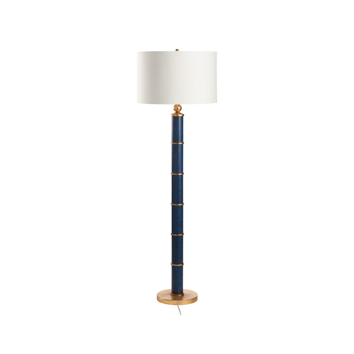 Leather Floor Lamp in 60.5 / Leather - Chelsea House