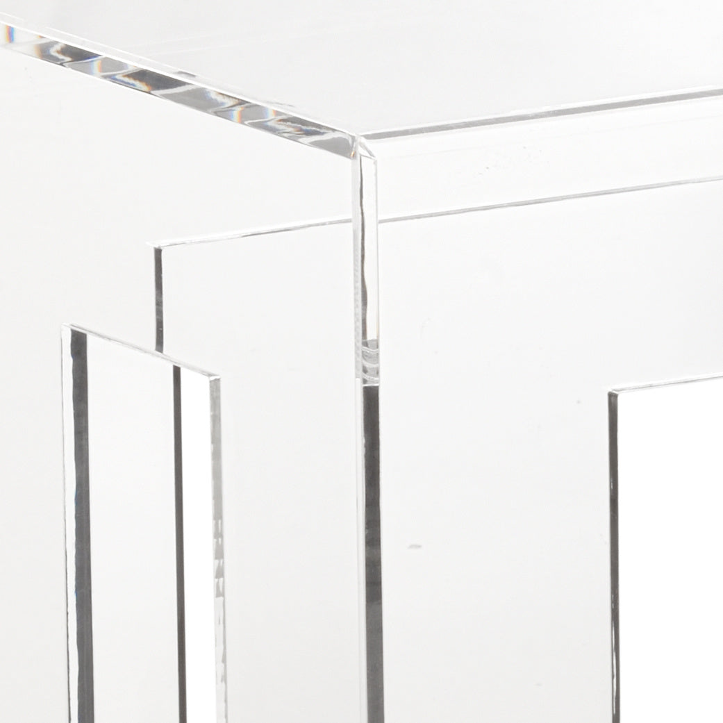 Acrylic End Table