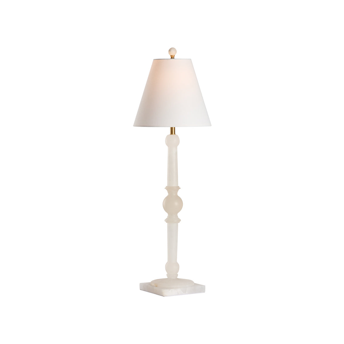 City Lights Alabaster Lamp in Natural White / Alabaster - Chelsea House