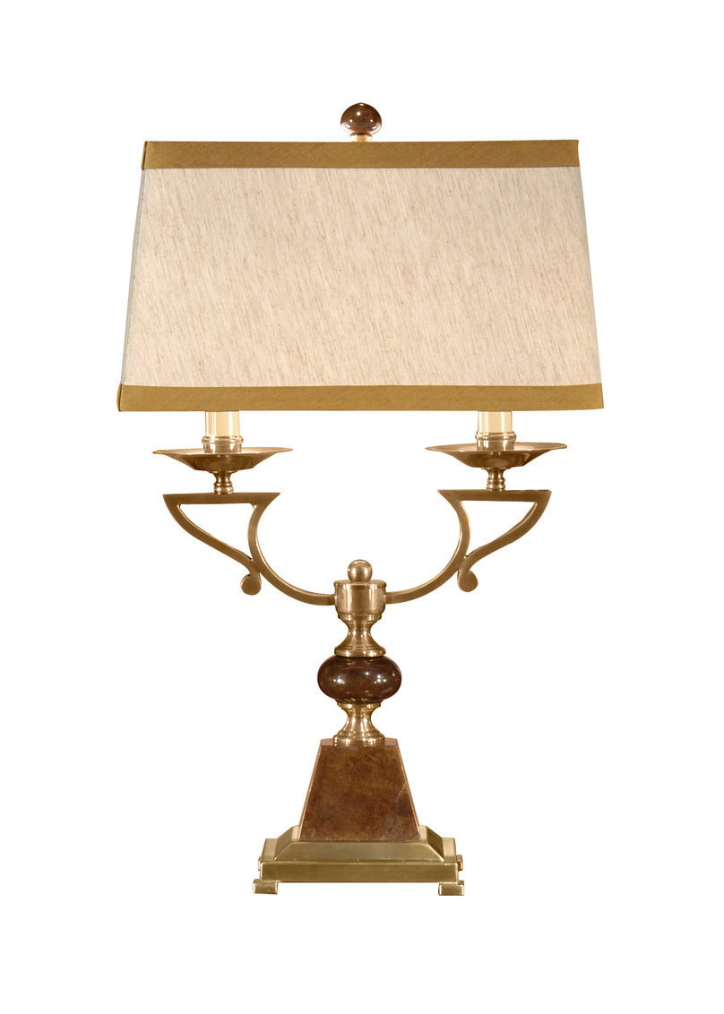 Double Candle Lamp