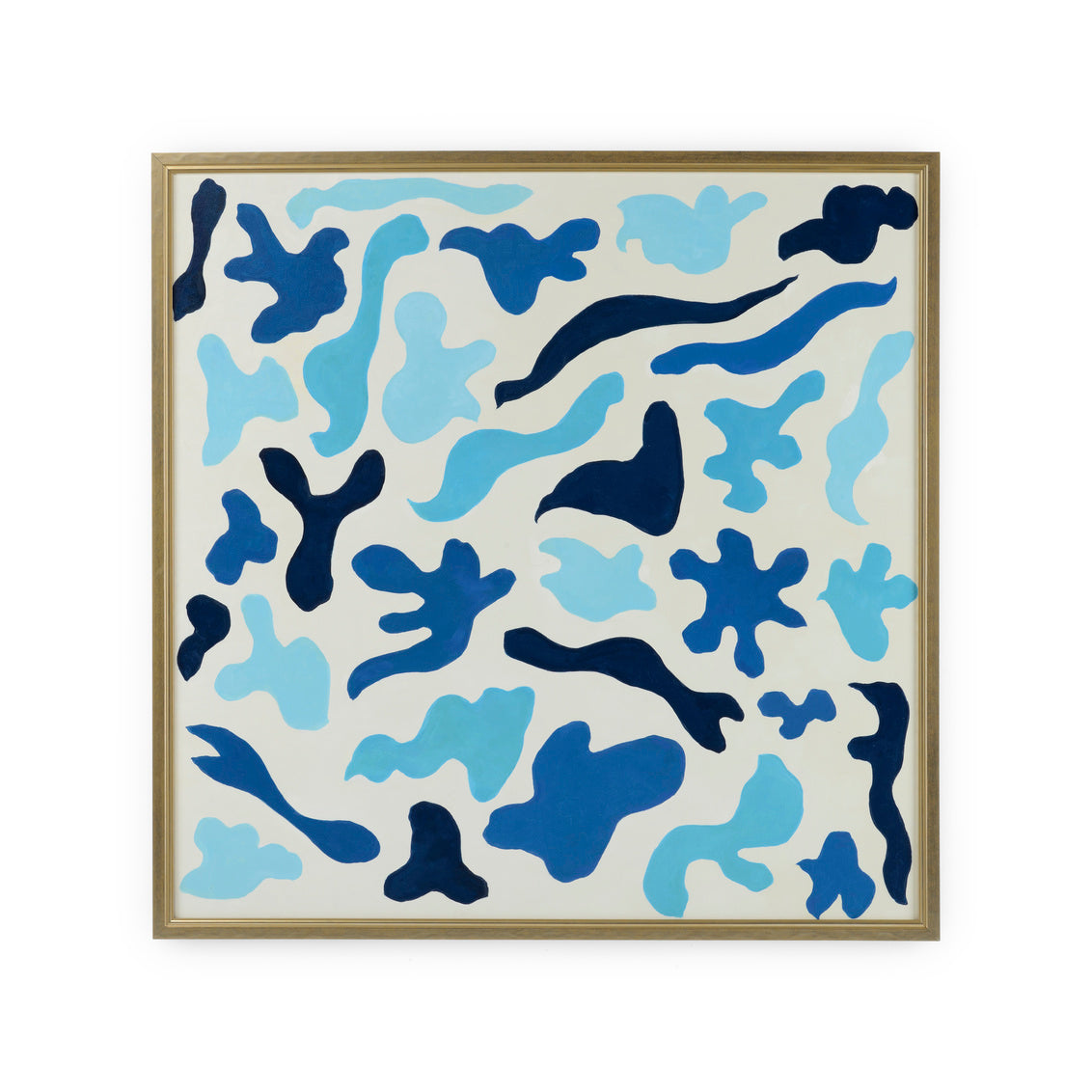 Cutouts in Blue in 47 / Canvas - Chelsea House