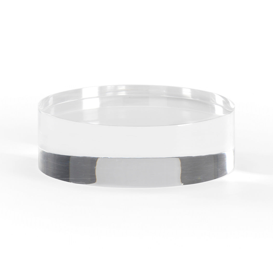 Small Round Plinth in 2 / Acrylic - Chelsea House