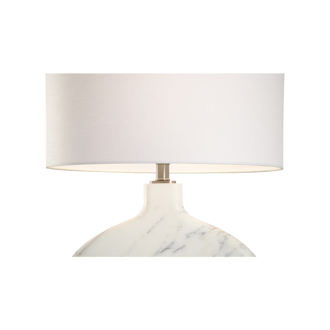 Lizzie Lamp - Black in 29.5 / Marble - Chelsea House