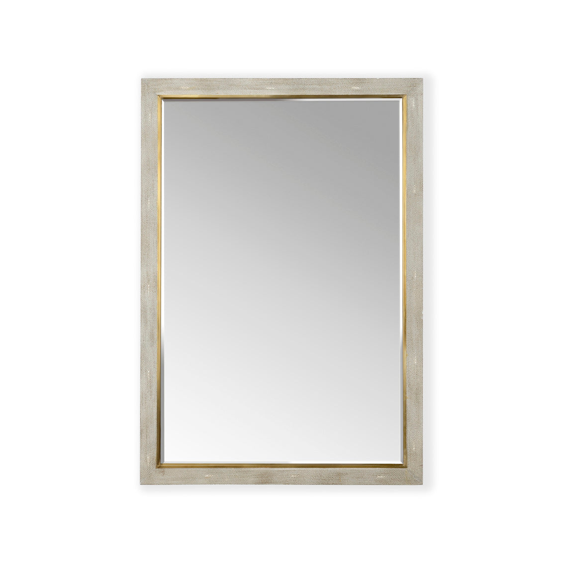 Kensington Mirror - Gray in 46 / Shagreen - Chelsea House
