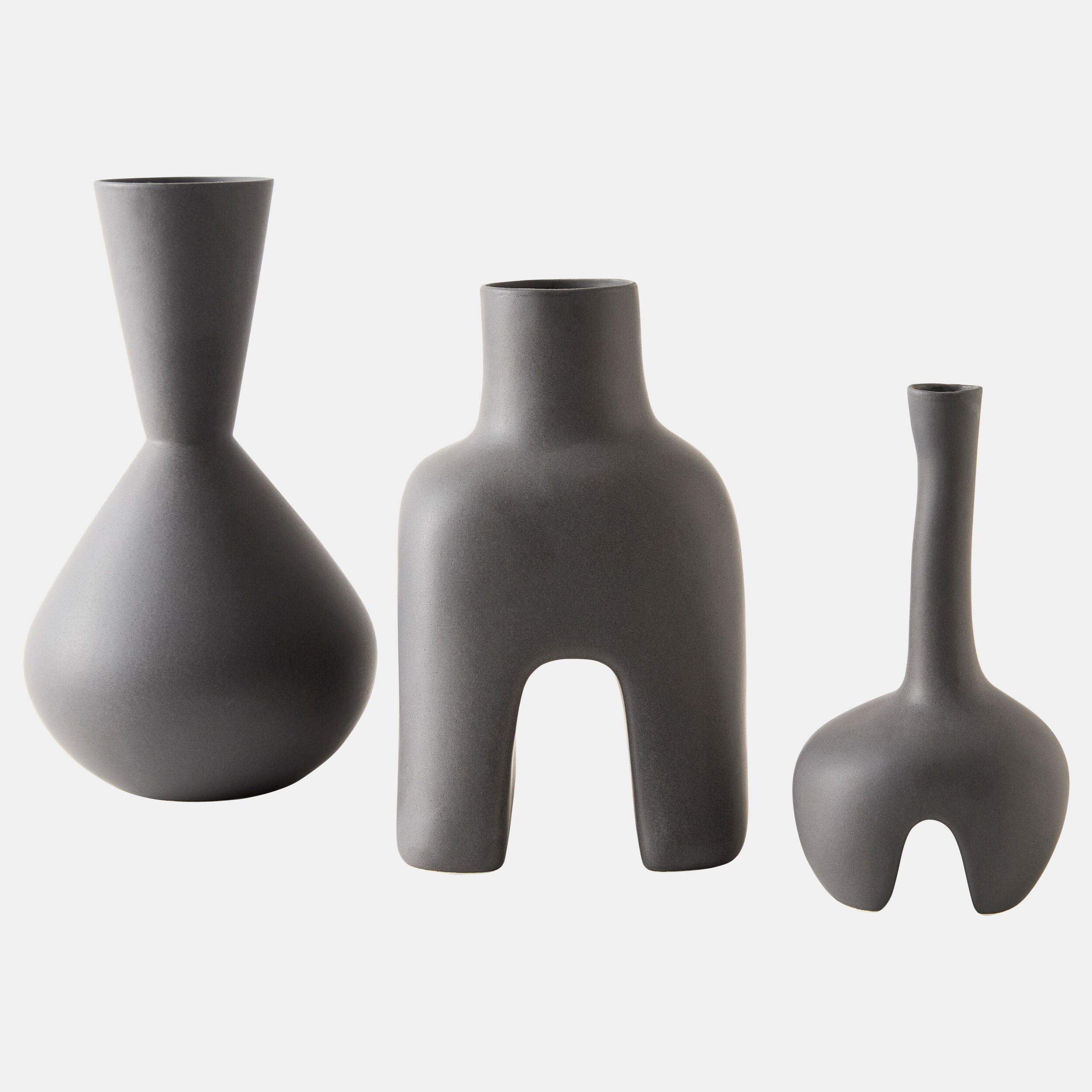 Adama Vase-Black-Tall
