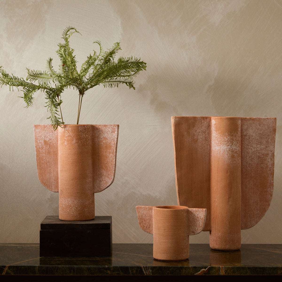 Icarus Vase-Terracotta-Squat