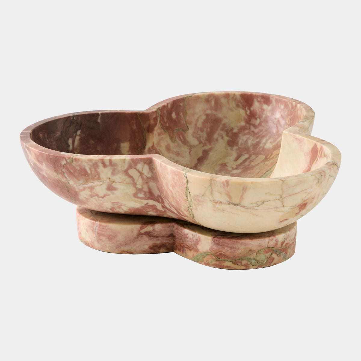 Trinidad Bowl with Base-Red