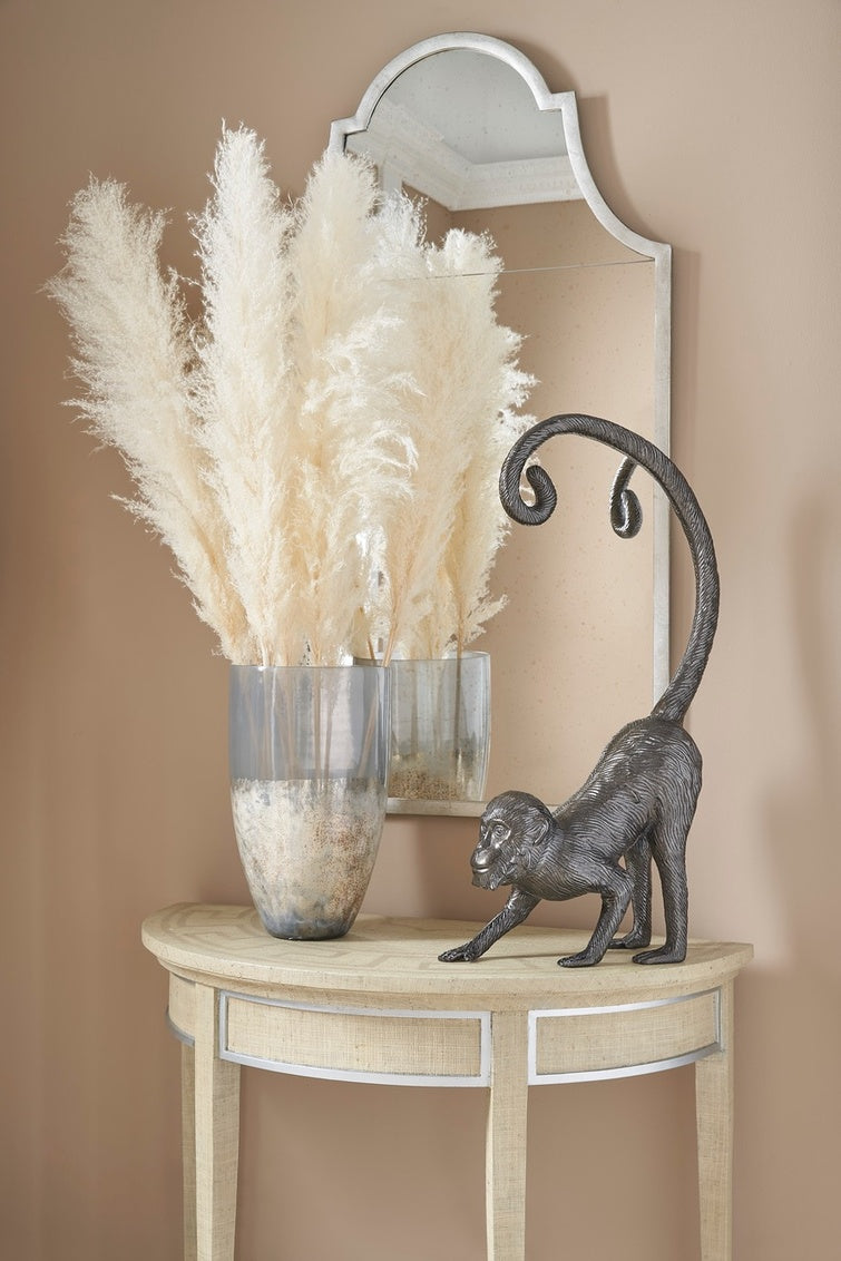 Architectural Arch Mirror - Antique Silver
