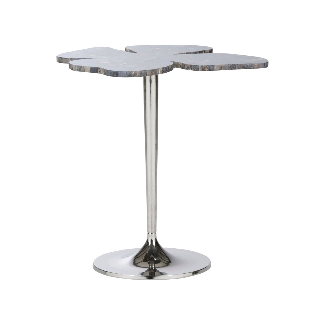 Petal Side Table - Petrified Wood