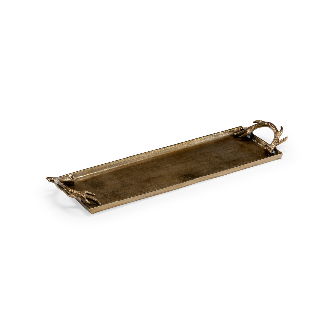 Diana Rectangular Tray - Brass