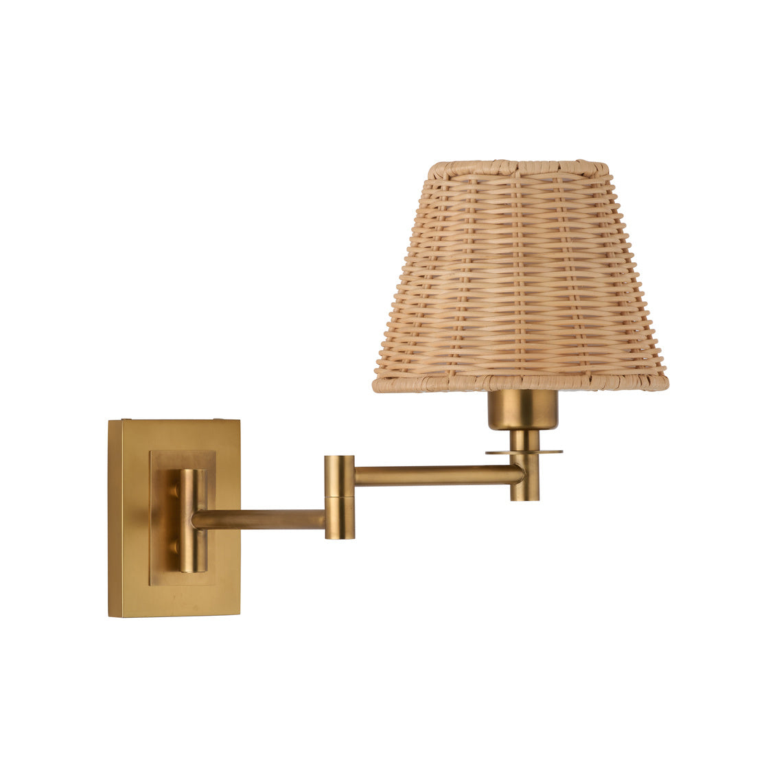 Uptown Sconce in Antique/Natural / Brass - Chelsea House