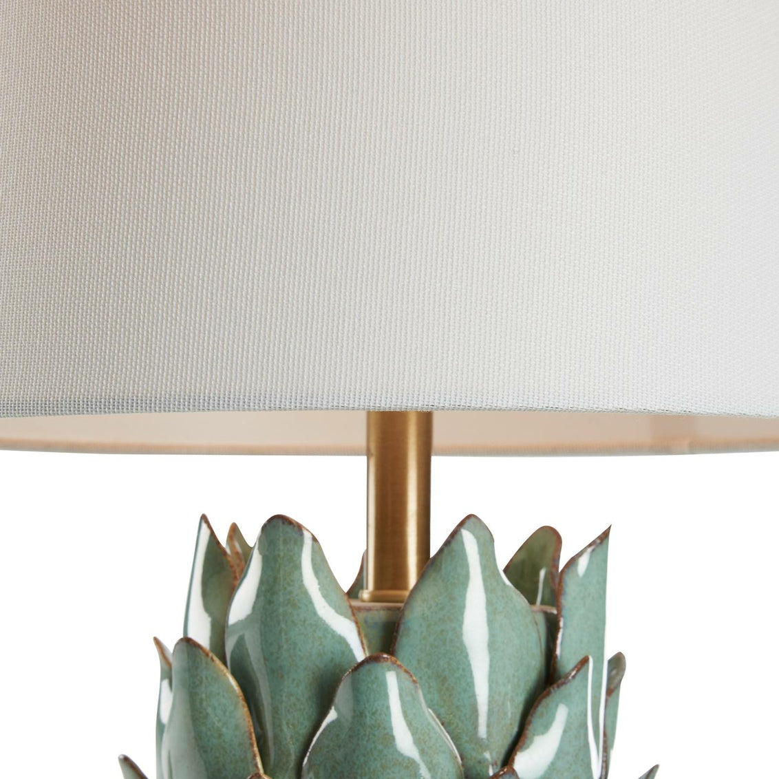 Issey Table Lamp in Celedon Glaze / Ceramic/Porcelain - Chelsea House