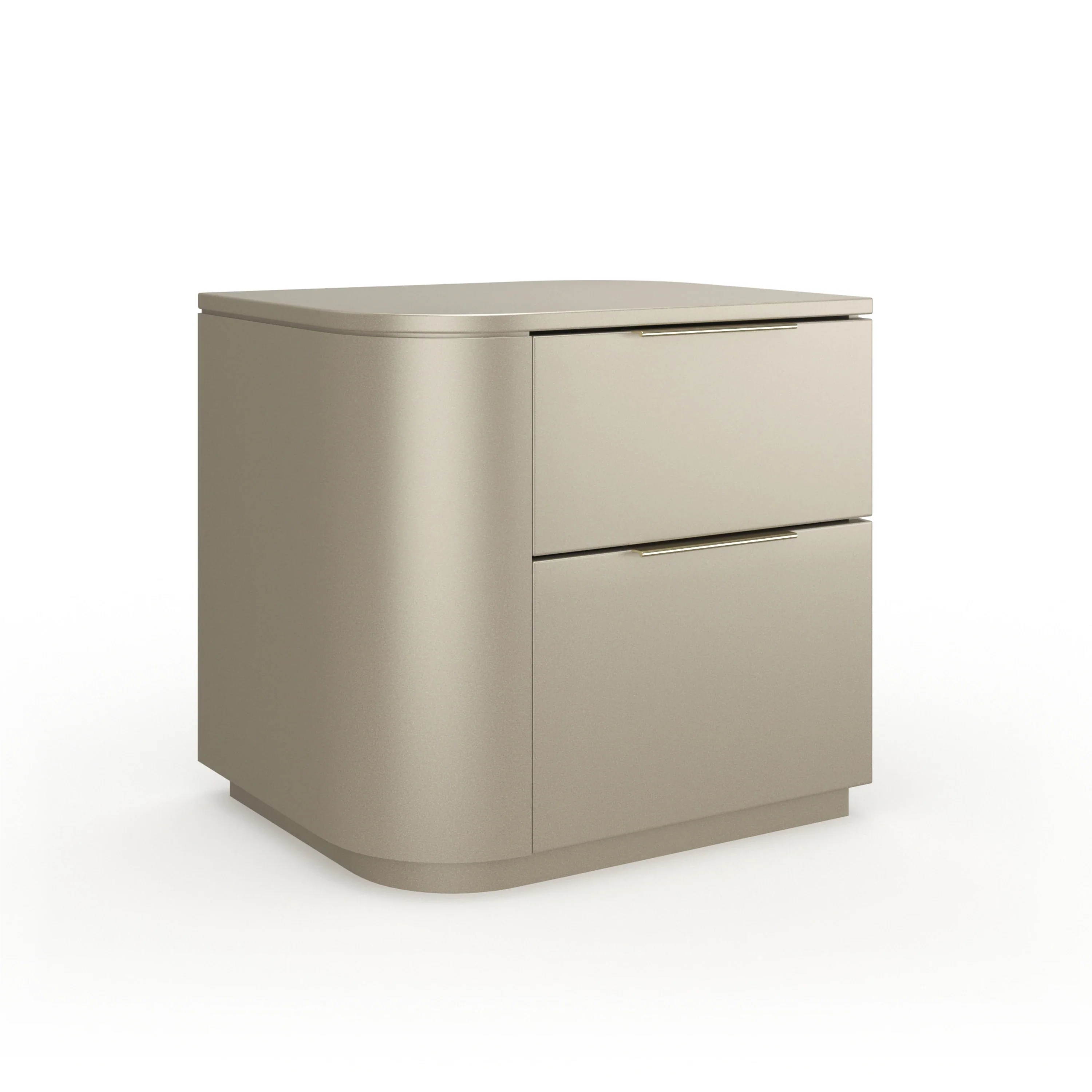 Oblique Left Nightstand – Nightstands by Caracole | Sutter & Vale