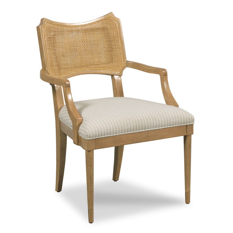 Powers Cane Arm Chair