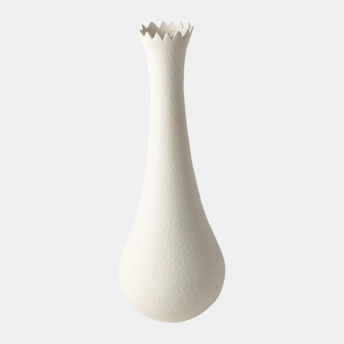 Fenouil Vase-Matte White