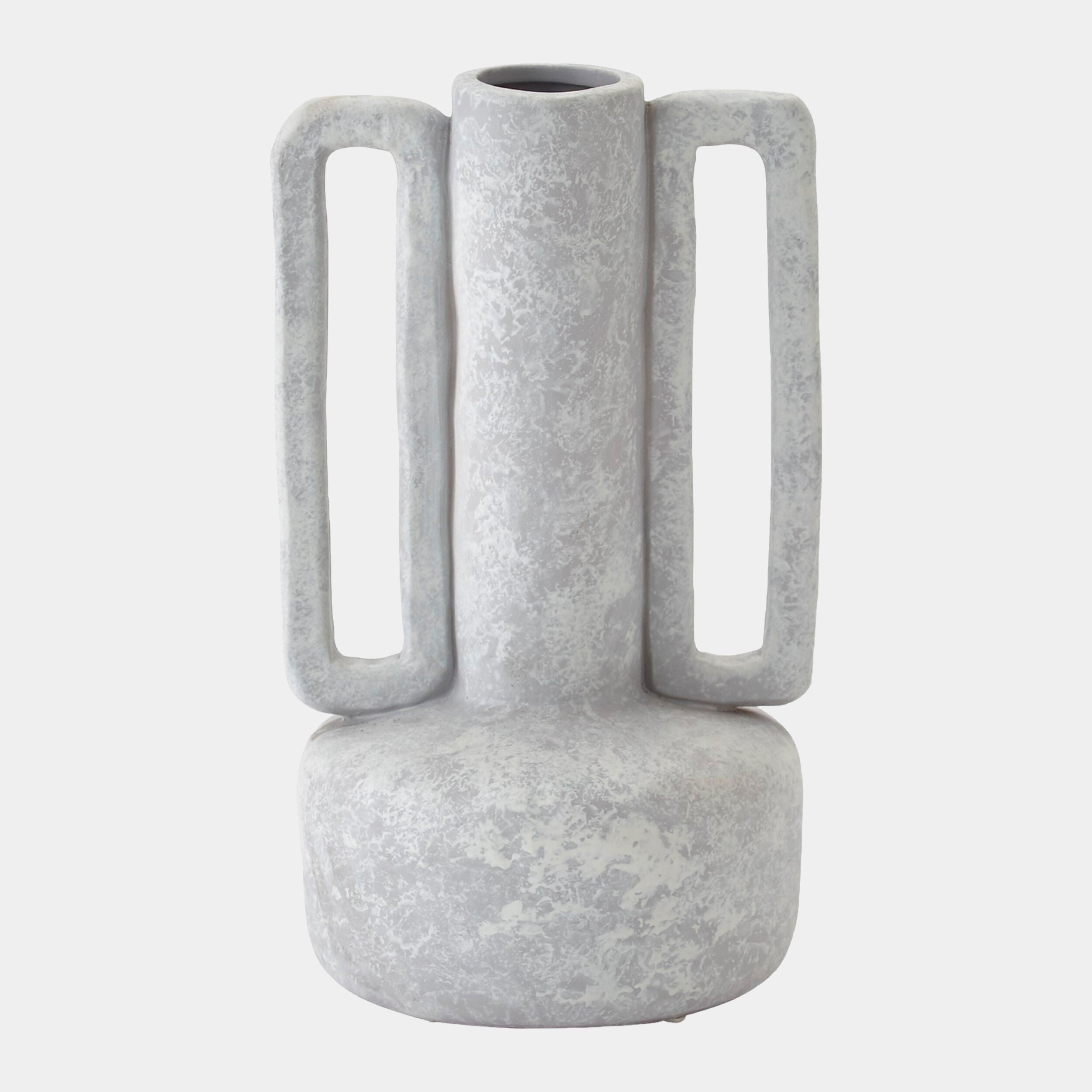 Bretagne Vase-Light Gray