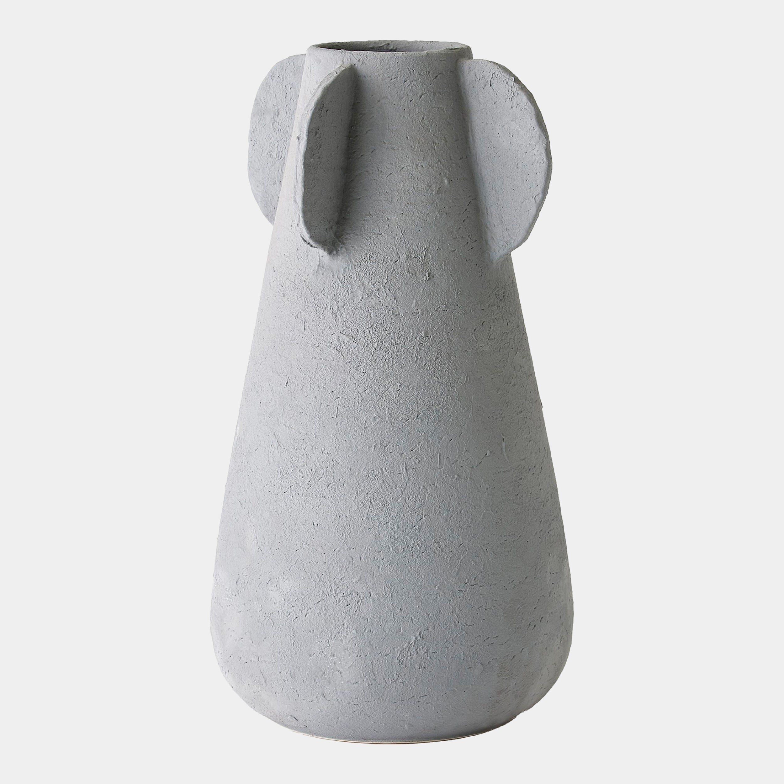 Anouar Vase-Gray-Lg